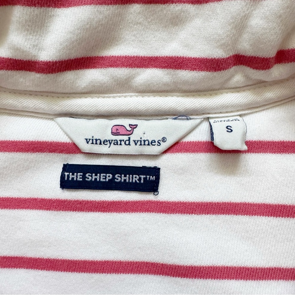 Vineyard Vines Striped Ombré Shep Half-Zip Shirt - Picture 4 of 7